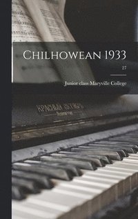 bokomslag Chilhowean 1933; 27