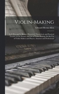bokomslag Violin-making