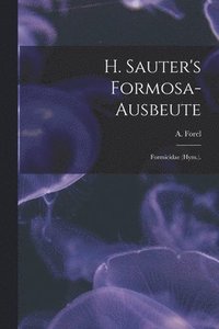 bokomslag H. Sauter's Formosa-Ausbeute