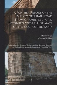 bokomslag A Further Report of the Survey of a Rail-road From Chambersburg to Pittsburg, With an Estimate of the Cost of the Work