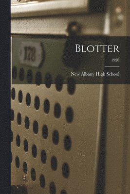 Blotter; 1928 1