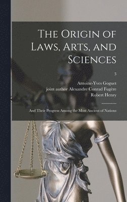 bokomslag Origin of Laws, Arts, and Sciences