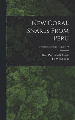 New Coral Snakes From Peru; Fieldiana Zoology v.12, no.10 1