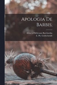 bokomslag Apologia De Barbis;