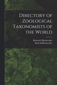 bokomslag Directory of Zoological Taxonomists of the World