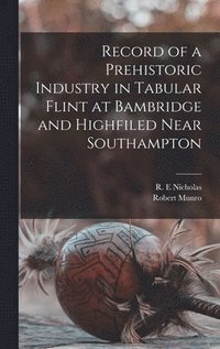 bokomslag Record of a Prehistoric Industry in Tabular Flint at Bambridge and Highfiled Near Southampton