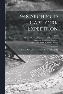 bokomslag 1948 Archbold Cape York Expedition