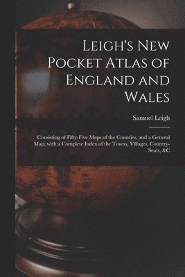 bokomslag Leigh's New Pocket Atlas of England and Wales