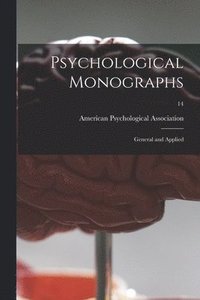 bokomslag Psychological Monographs