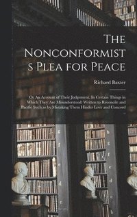 bokomslag The Nonconformists Plea for Peace