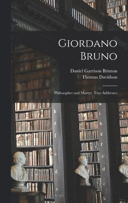 bokomslag Giordano Bruno