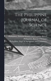 bokomslag The Philippine Journal of Science; v. 11 pt. D 1916