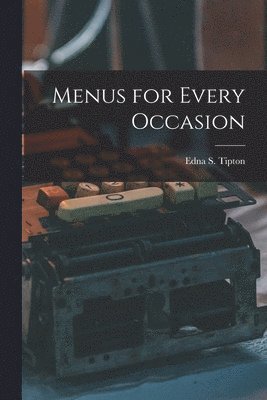 Menus for Every Occasion 1