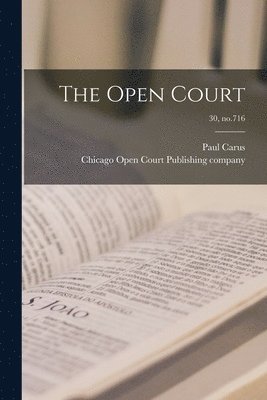 The Open Court; 30, no.716 1