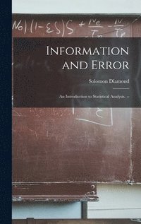 bokomslag Information and Error