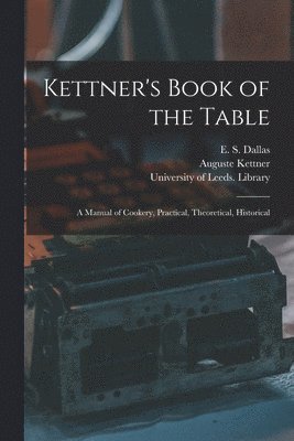 Kettner's Book of the Table 1