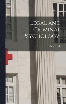 bokomslag Legal and Criminal Psychology.