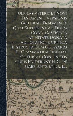 bokomslag Ulfilas Veteris Et Novi Testamenti Versionis Gothicae Fragmenta Quae Supersunt Ad Fidem Codd. Castigata Latinitate Donata Adnotatione Critica Instructa Cum Glossario Et Grammatica Linguae Gothicae