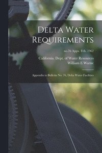 bokomslag Delta Water Requirements