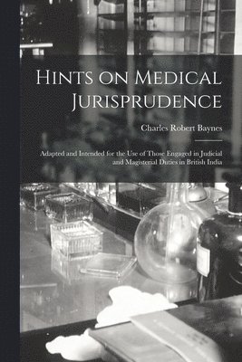 Hints on Medical Jurisprudence 1