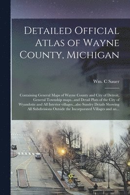 bokomslag Detailed Official Atlas of Wayne County, Michigan