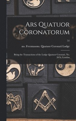 bokomslag Ars Quatuor Coronatorum