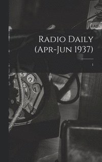 bokomslag Radio Daily (Apr-Jun 1937); 1