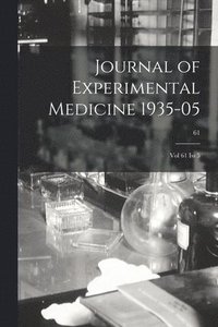 bokomslag Journal of Experimental Medicine 1935-05: Vol 61 Iss 5; 61