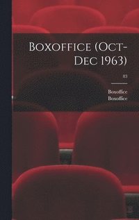 bokomslag Boxoffice (Oct-Dec 1963); 83