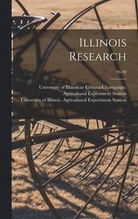 bokomslag Illinois Research; 26-30