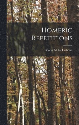 Homeric Repetitions 1