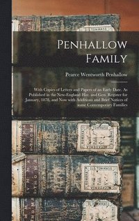 bokomslag Penhallow Family