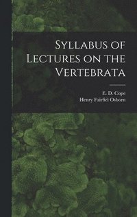 bokomslag Syllabus of Lectures on the Vertebrata