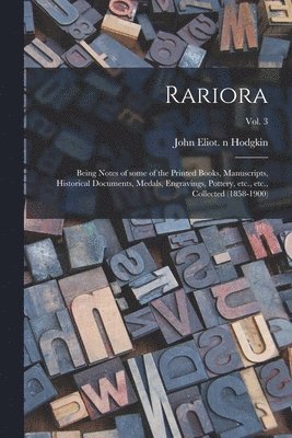 bokomslag Rariora