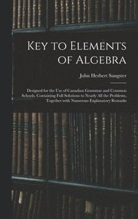 bokomslag Key to Elements of Algebra