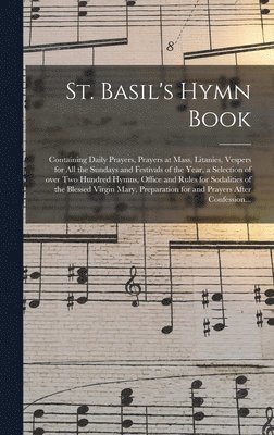 St. Basil's Hymn Book [microform] 1