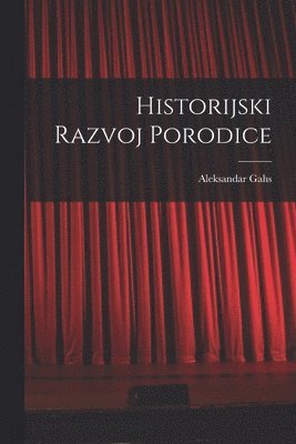 bokomslag Historijski Razvoj Porodice