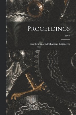 Proceedings; 1865 1