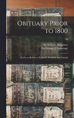 Obituary Prior to 1800 1