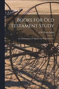bokomslag Books for Old Testament Study