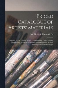 bokomslag Priced Catalogue of Artists' Materials