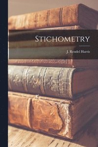 bokomslag Stichometry