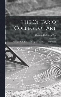 bokomslag The Ontario College of Art