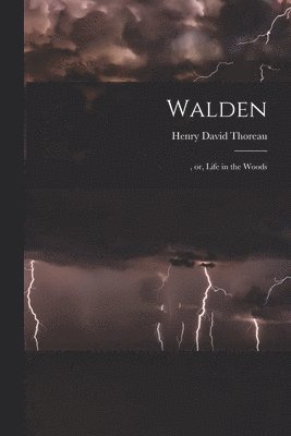 Henry David 1817-1862 Thoreau, Henry David Thoreau - Walden, Häftad