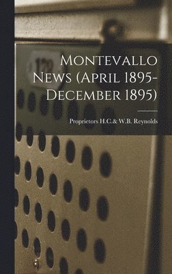 Montevallo News (April 1895- December 1895) 1