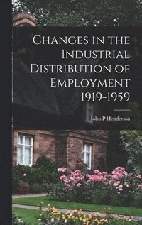 bokomslag Changes in the Industrial Distribution of Employment 1919-1959