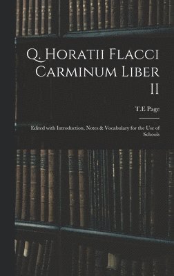 bokomslag Q. Horatii Flacci Carminum Liber II