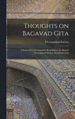 bokomslag Thoughts on Bagavad Gita