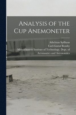 Analysis of the Cup Anemoneter 1