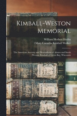 bokomslag Kimball-Weston Memorial